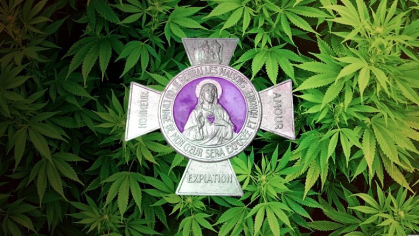 Je bénirai les maisons où mon cannabis sera exposé et honoré!