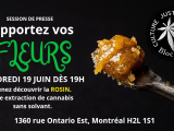 Session de Presse avec le Bloc Pot 19 Juin à 19h